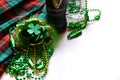 Erin Go Braugh celebration of St. Patricks Day Royalty Free Stock Photo